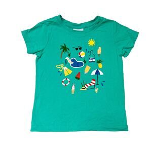 Hanna Andersson Sueded Jersey Art Tee Size 5